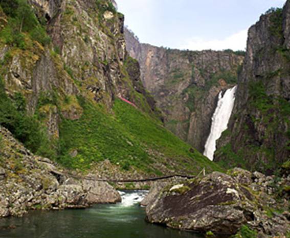 Wodospad Vøringsfossen, Norwegia
